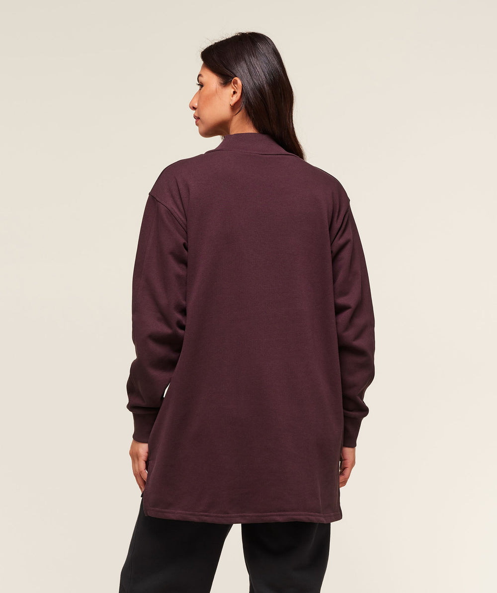 Covered Pullover - Cherry Purple