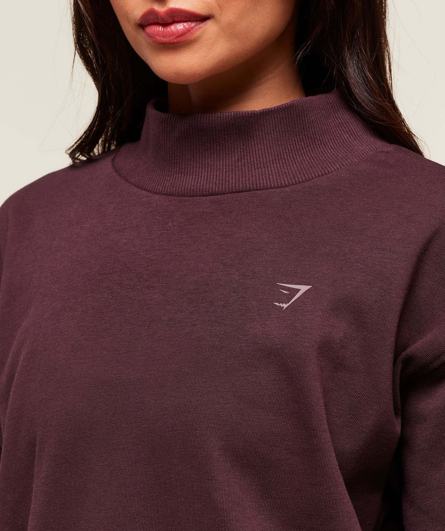 Covered Pullover - Cherry Purple