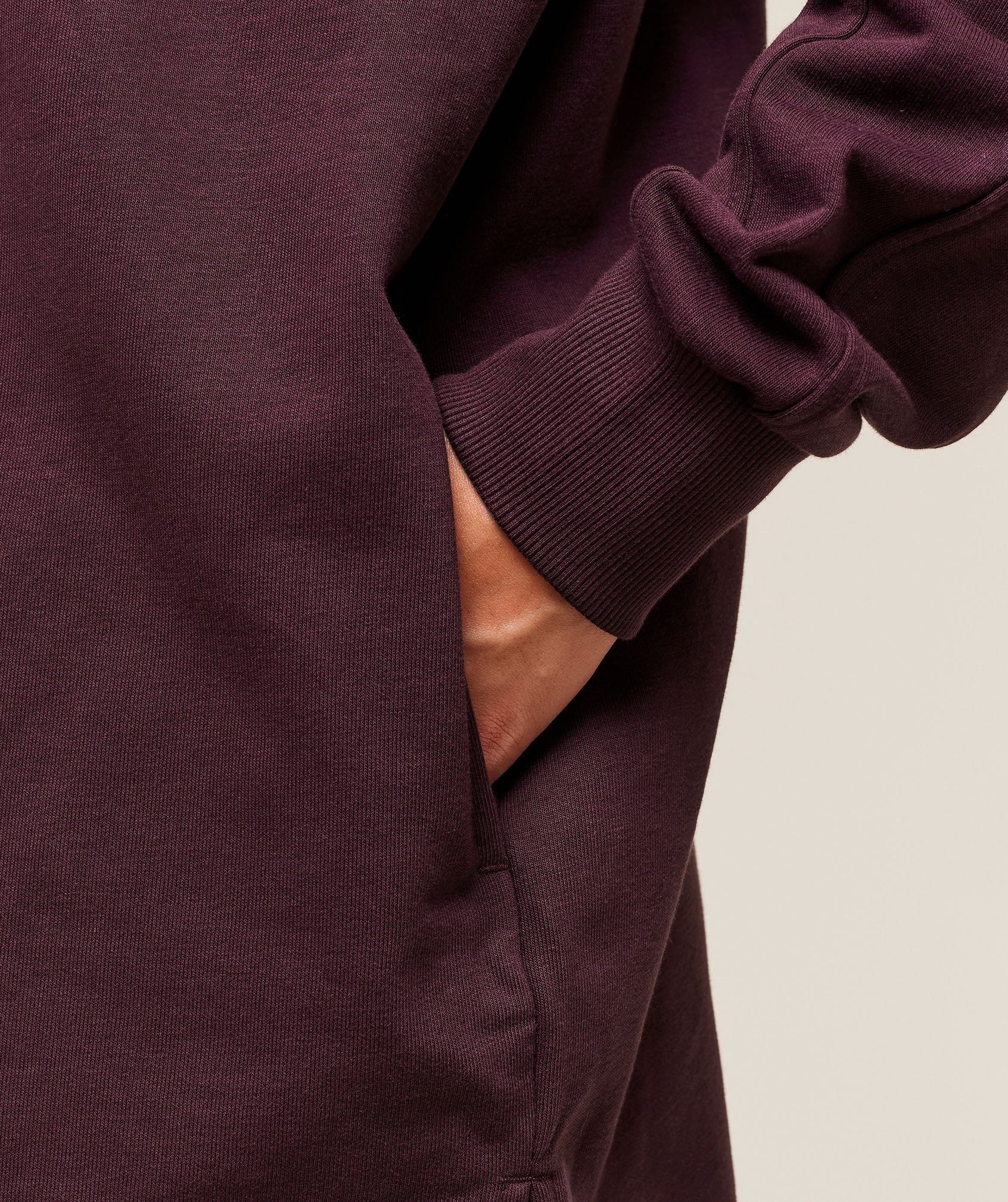Covered Pullover - Cherry Purple