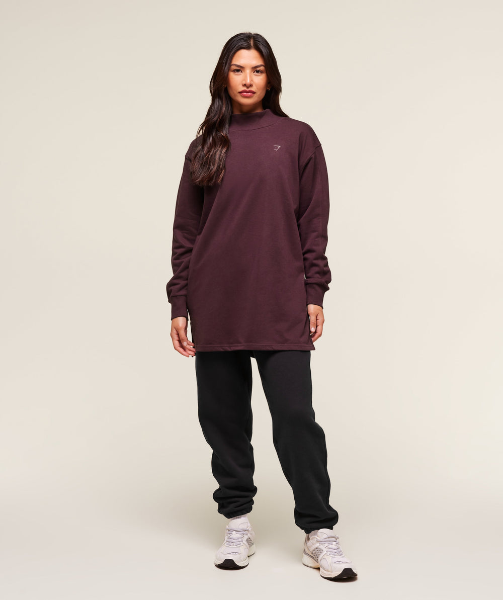 Covered Pullover - Cherry Purple