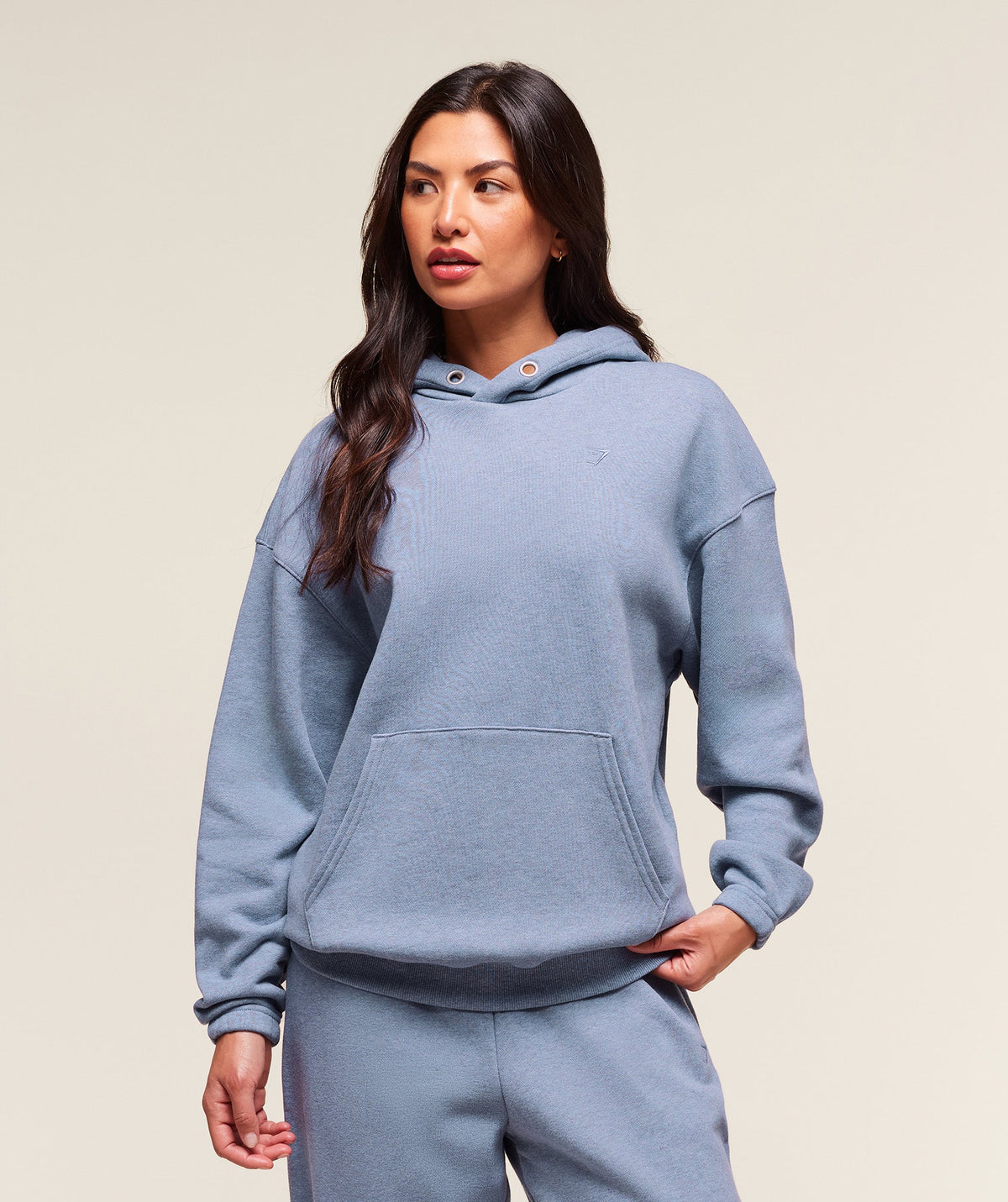 Rest Day Sweats 2.0 Oversized Hoodie - Bros Worn Blue Marl