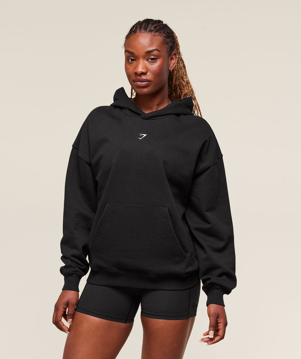 Dump Truck Graphic Hoodie - Black