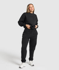 Campus Classics Graphic Sweatshirt - Black