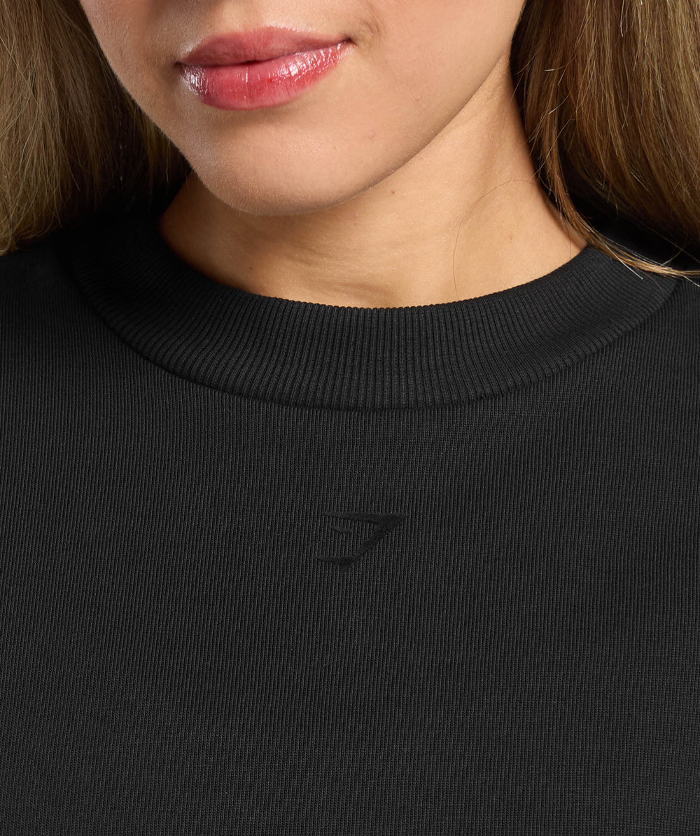 Campus Classics Graphic Sweatshirt - Black