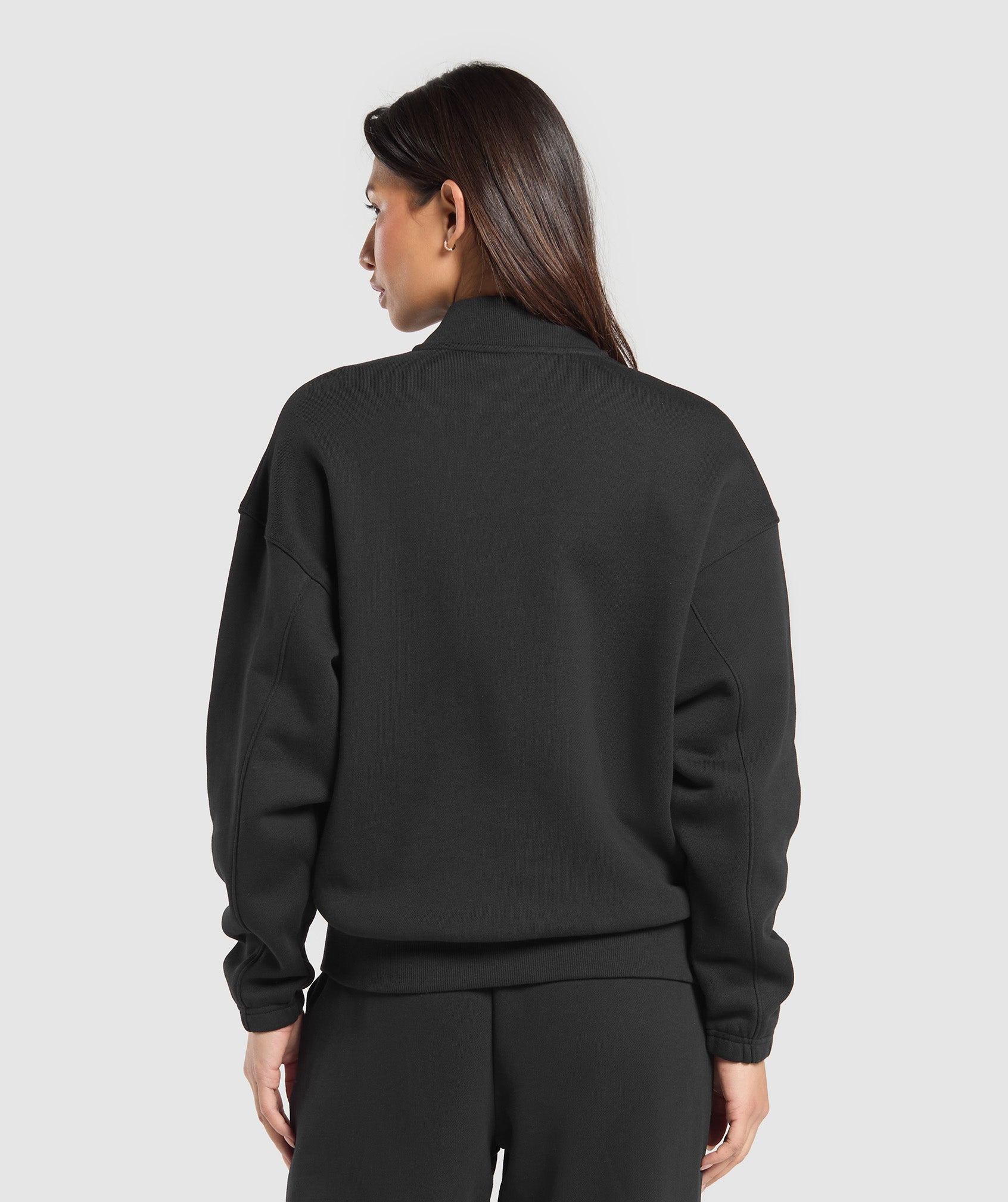 Rest Day Sweats 2.0 1/4 Zip Pullover - Black