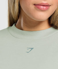 Campus Classics Graphic Sweatshirt - Stone Grey