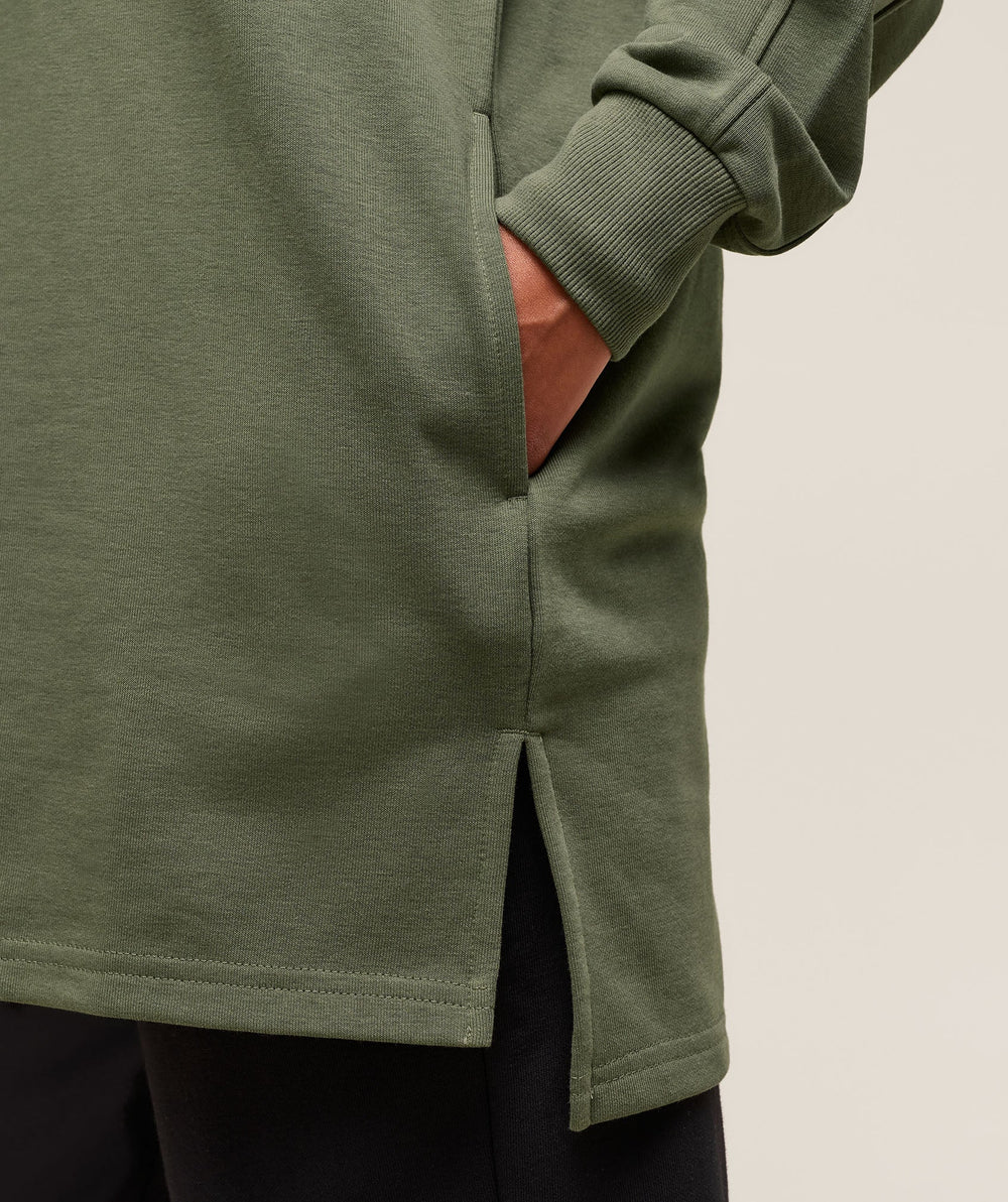 Covered Pullover - Core Olive