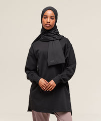 Covered Pullover - Black