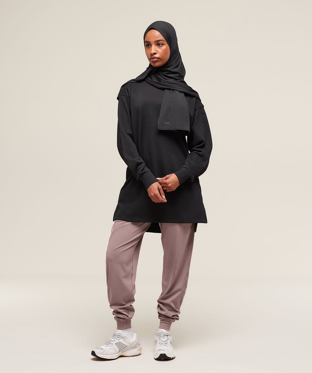 Covered Pullover - Black