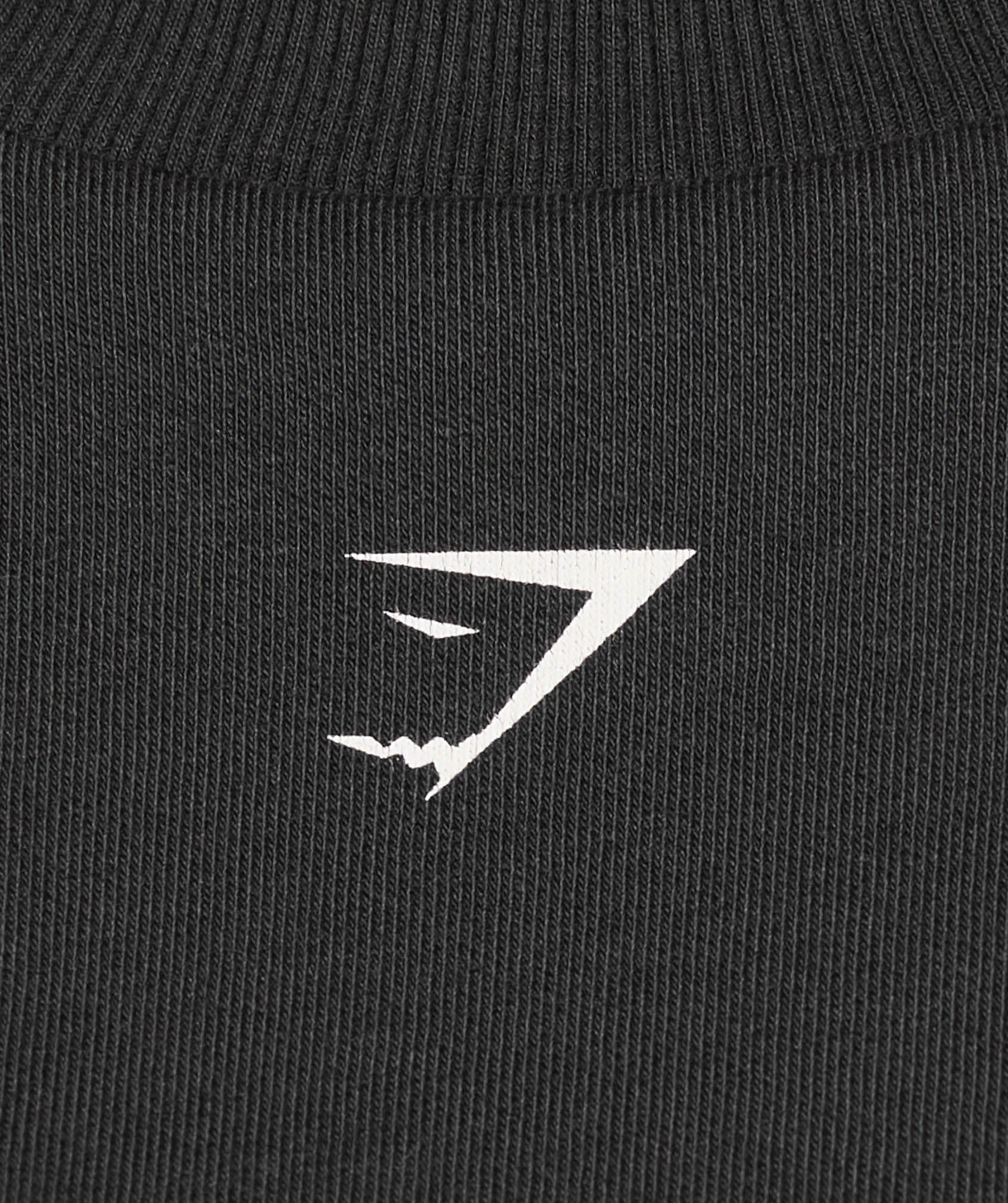 Heavy Duty Graphic Oversized Pullover - Black