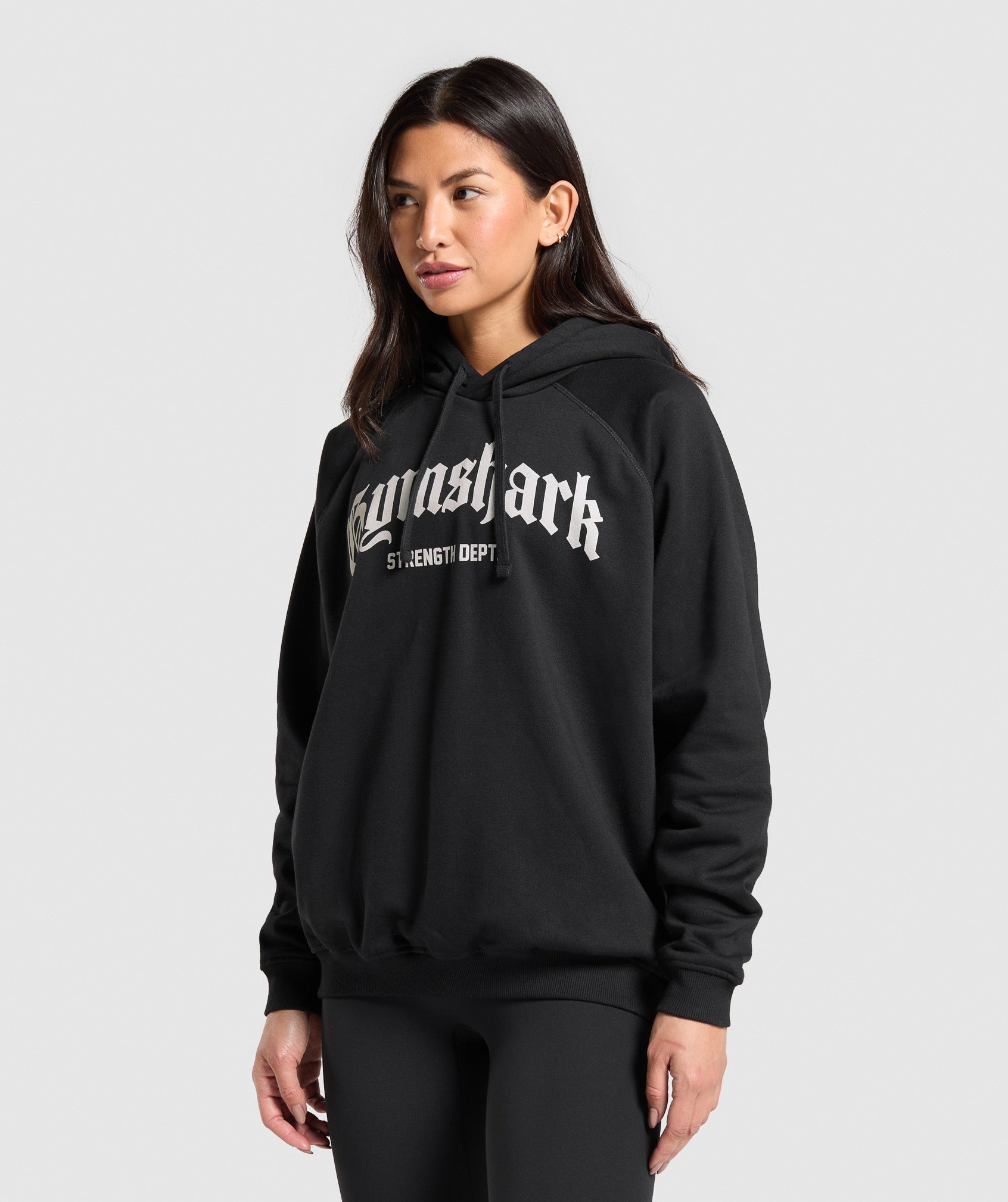Strength Department Graphic Hoodie - Black