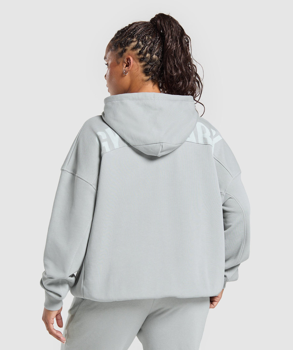 Power Hoodie - Silver Grey