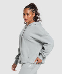 Power Hoodie - Silver Grey