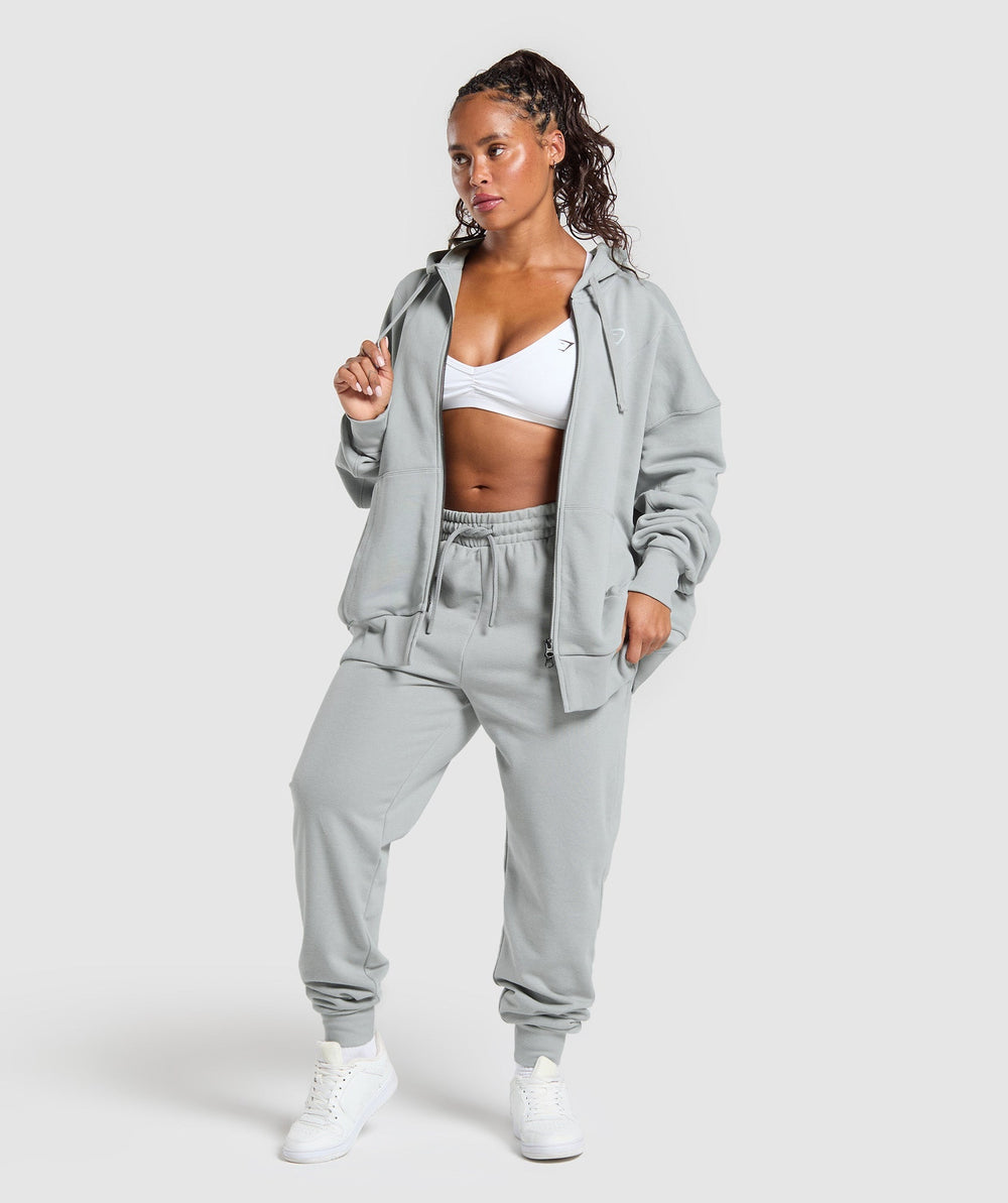 Power Hoodie - Silver Grey