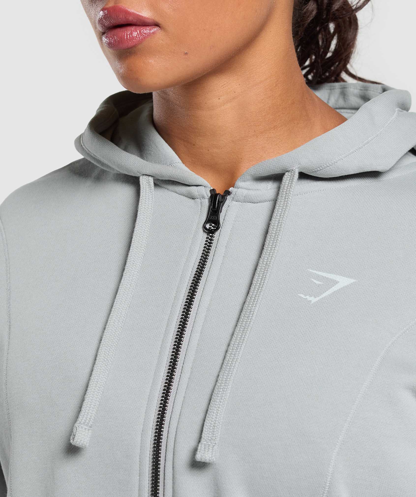 Power Hoodie - Silver Grey