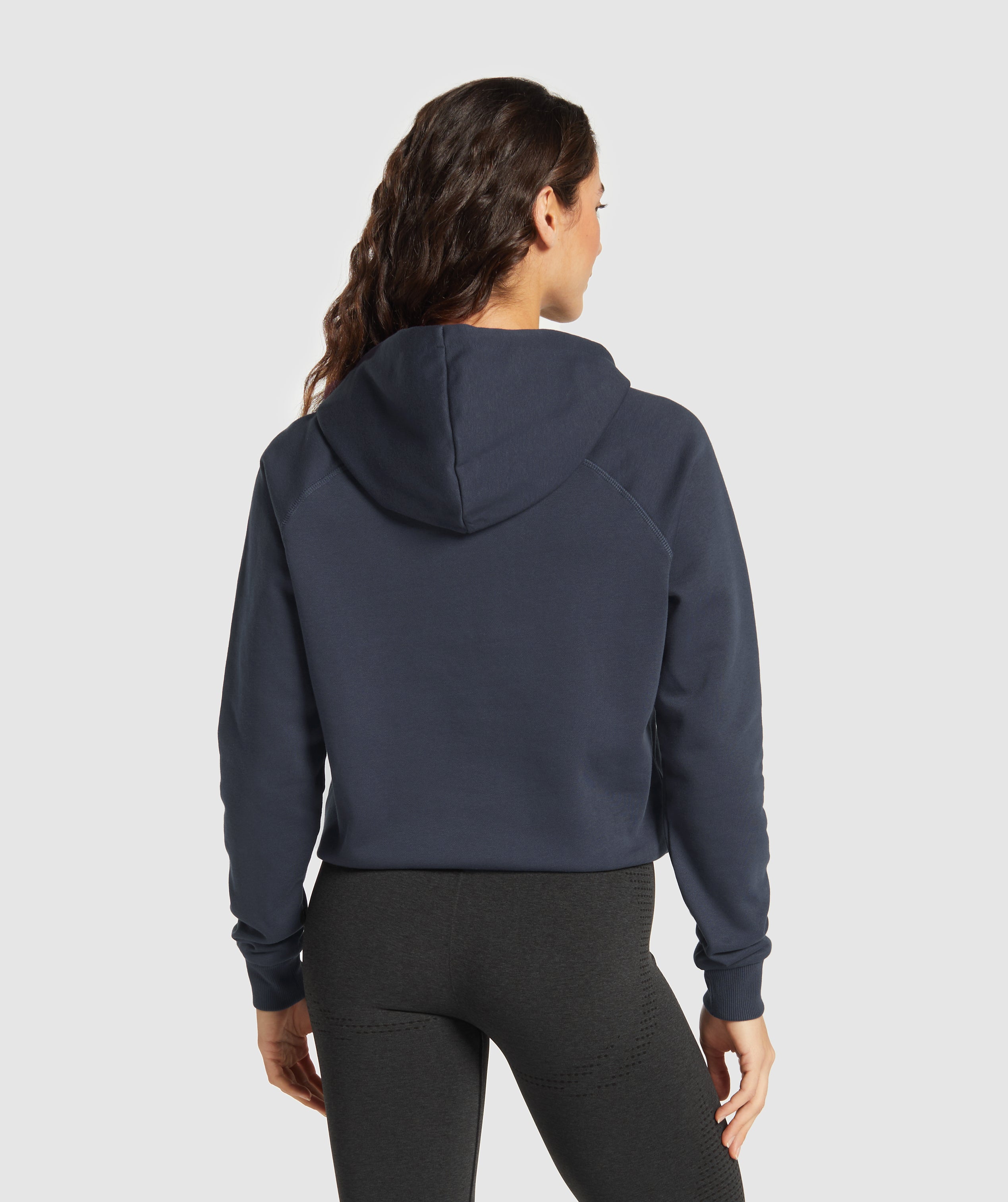Training Fleece Zip Hoodie - Heavy Blue