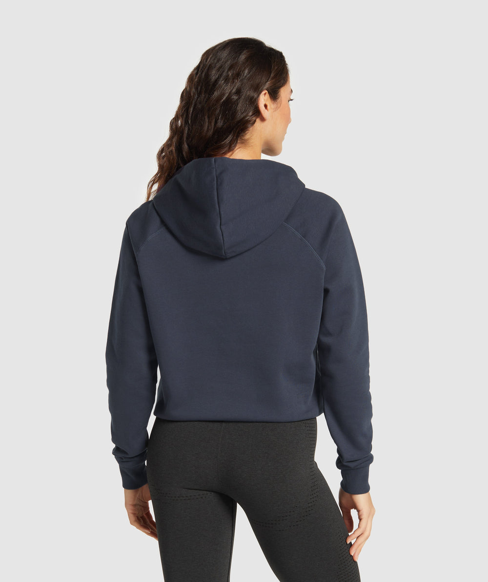 Training Fleece Zip Hoodie - Heavy Blue