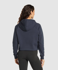 Training Fleece Zip Hoodie - Heavy Blue
