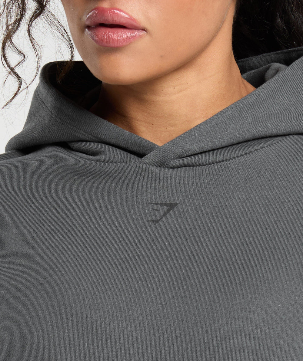 Back Gains Graphic Hoodie - Graphite Grey