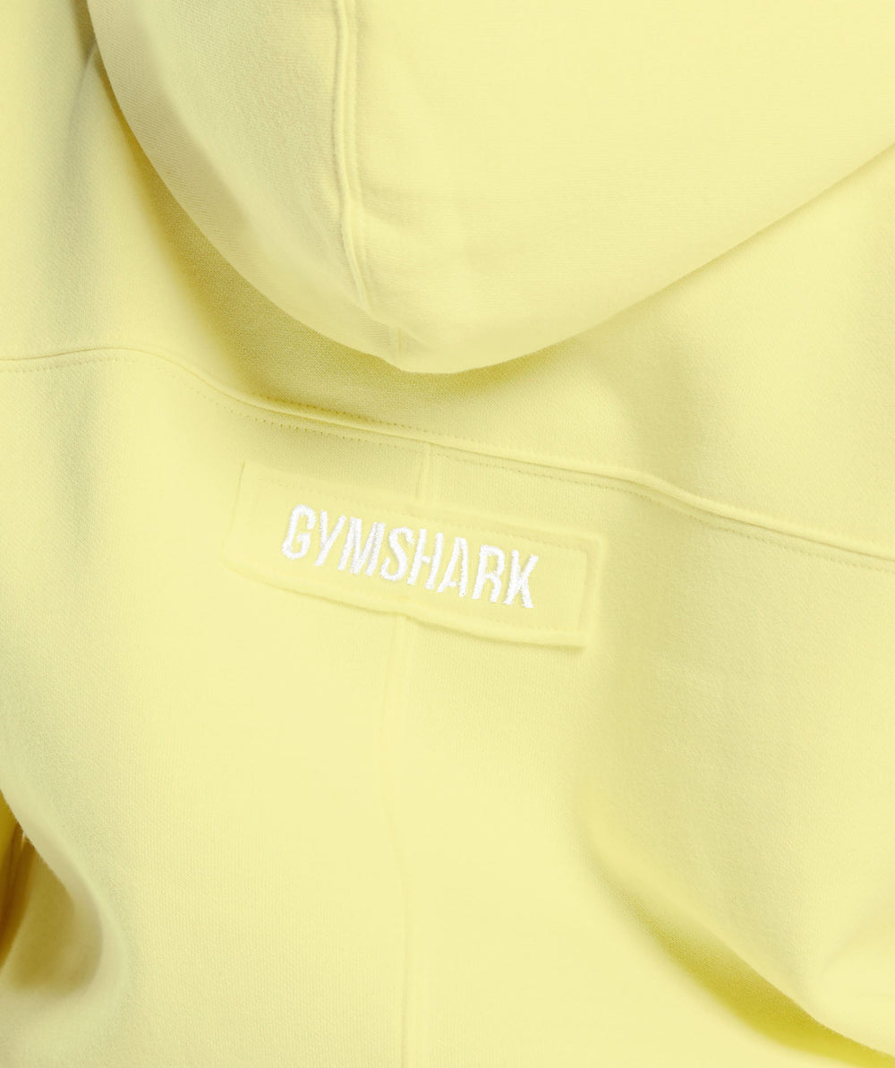 Fleece Zip Hoodie - Refresh Yellow
