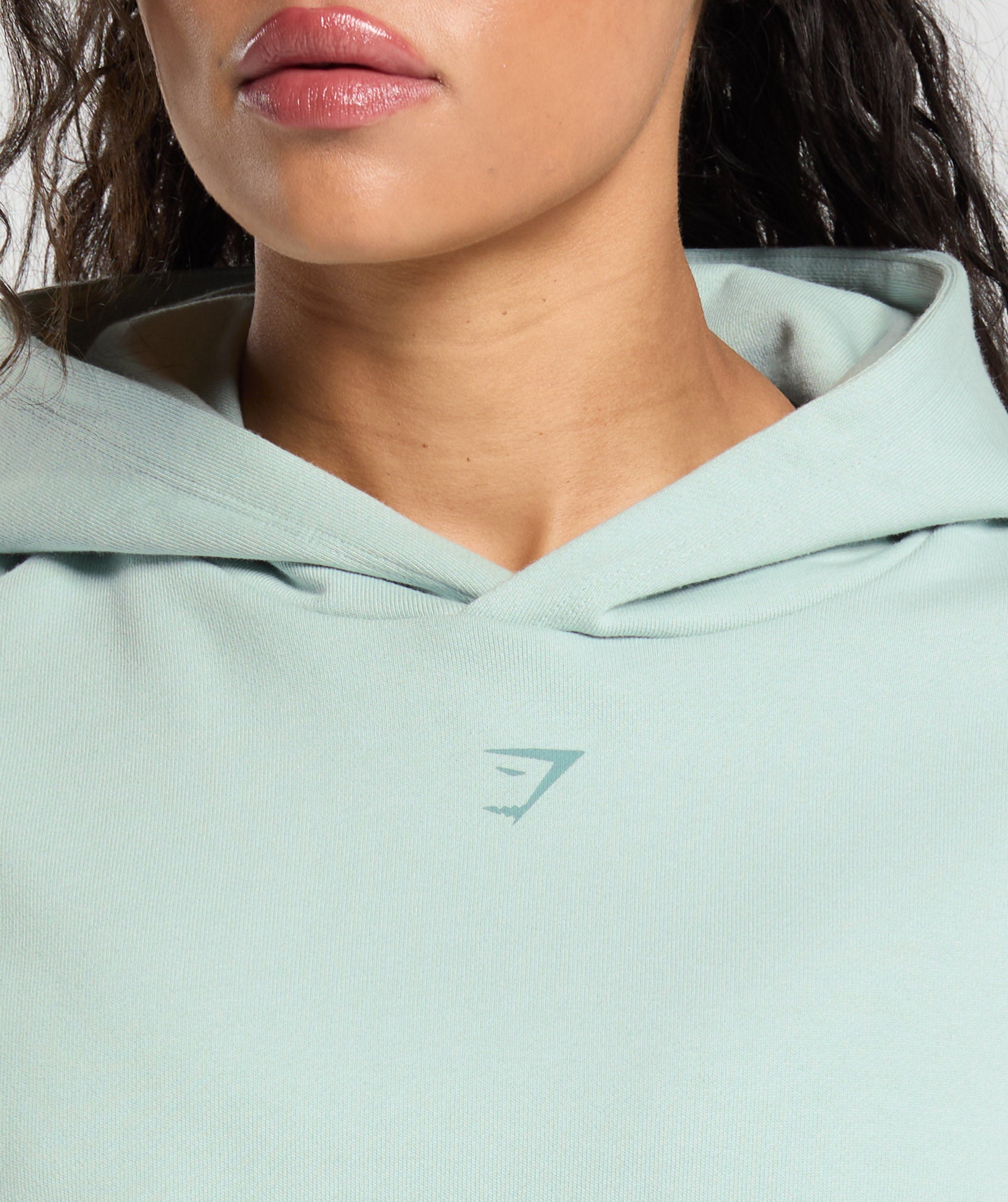 Back Gains Graphic Hoodie - Morning Blue