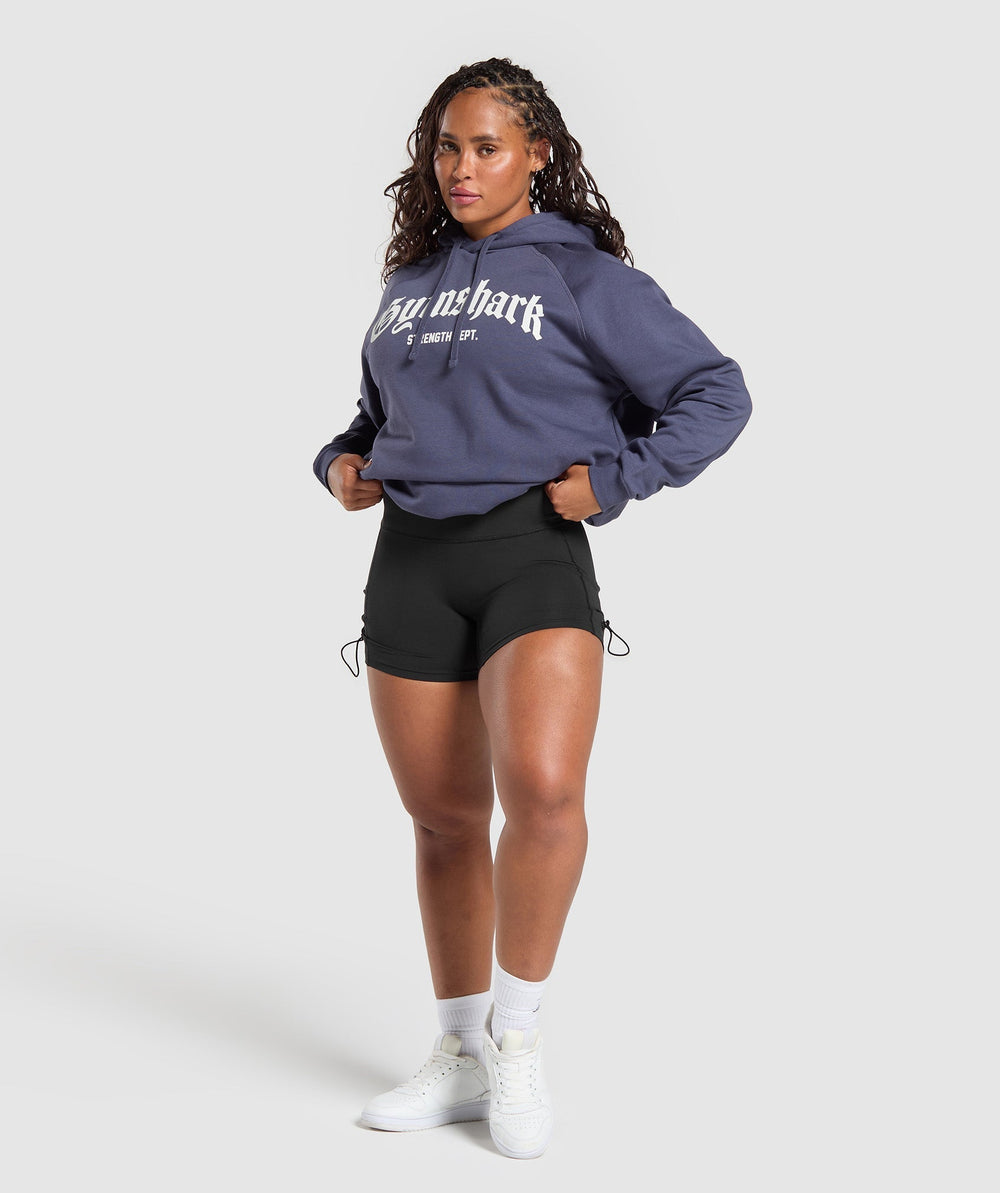 Strength Department Graphic Hoodie - Weighted Purple