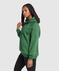 Training Oversized Fleece Hoodie - Classic Green