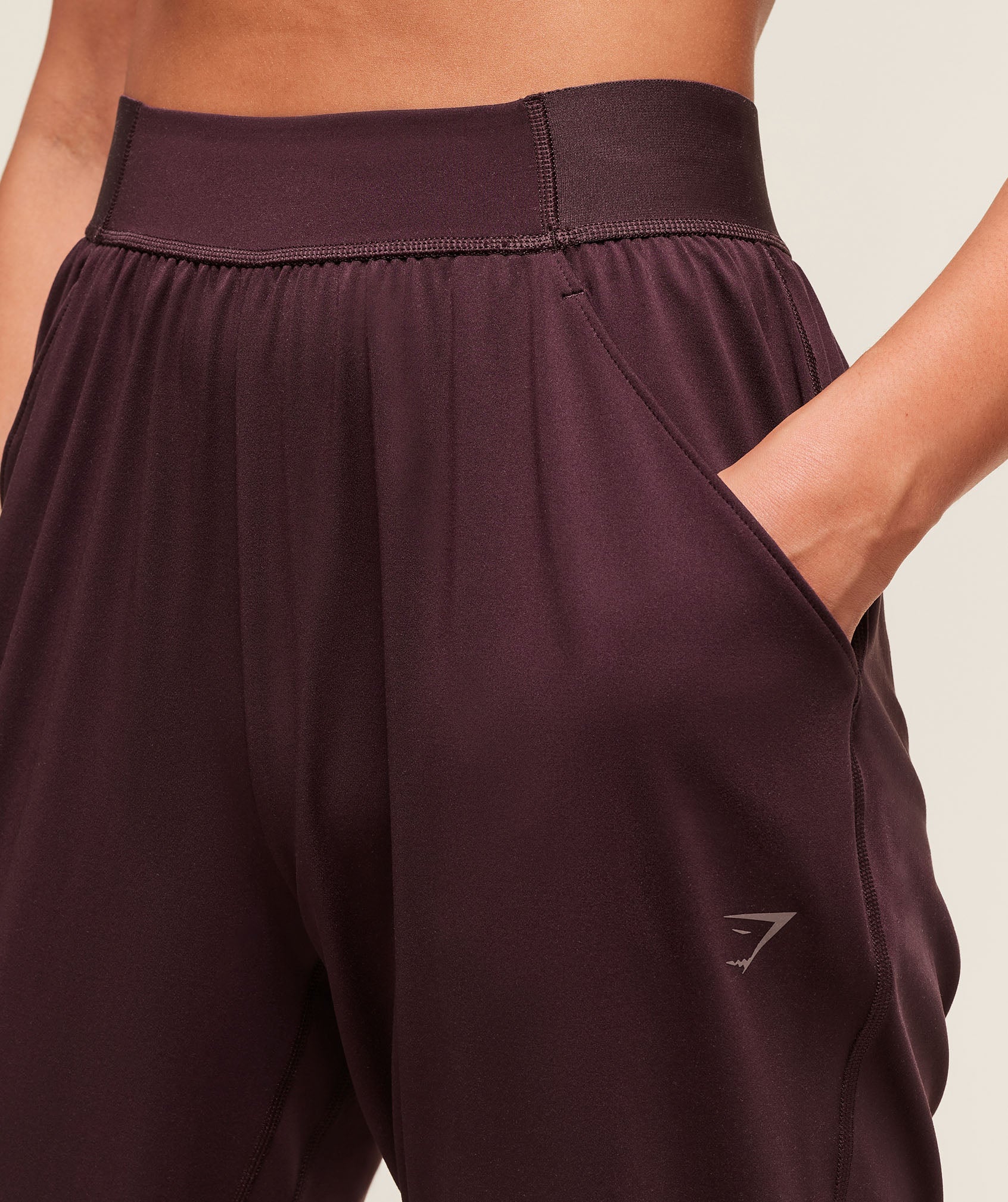 Covered Jogger - Cherry Purple