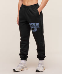 Lifting Club Graphic Joggers - Black