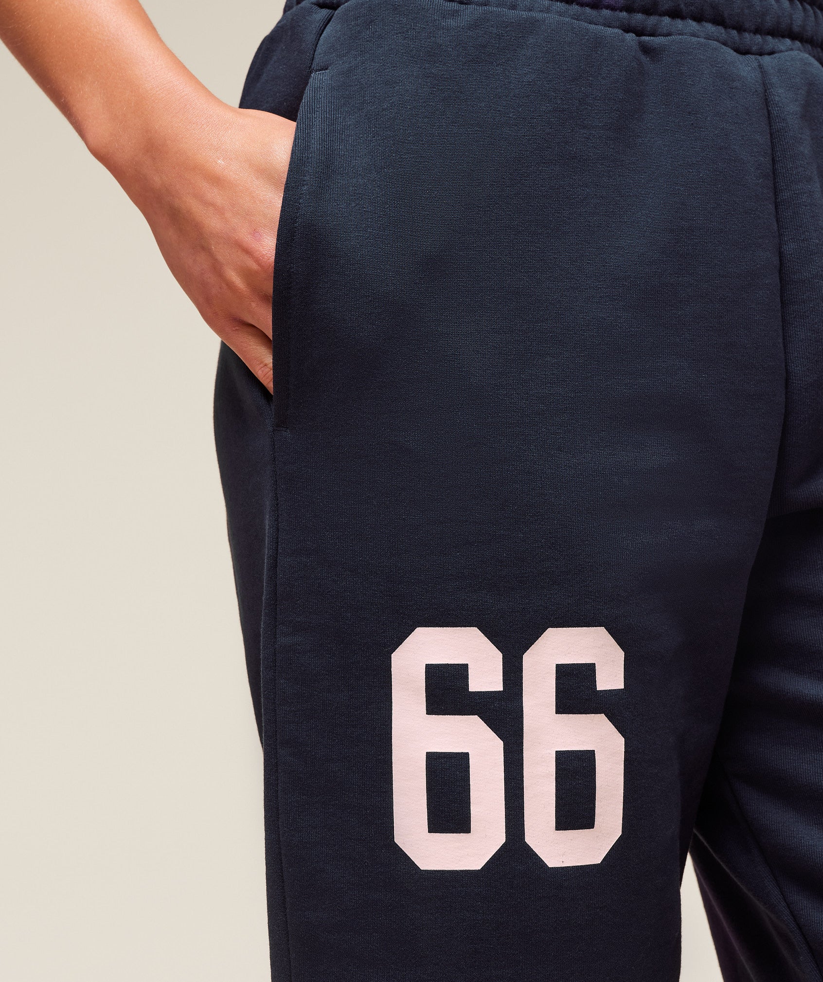 Varsity Graphic Oversized Joggers - Heavy Blue