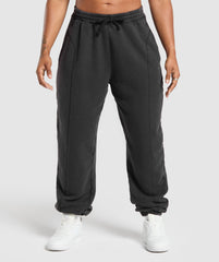 Power Washed Joggers - Black