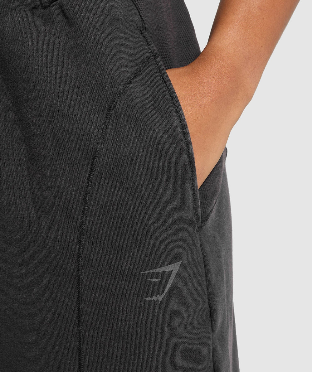 Power Washed Joggers - Black