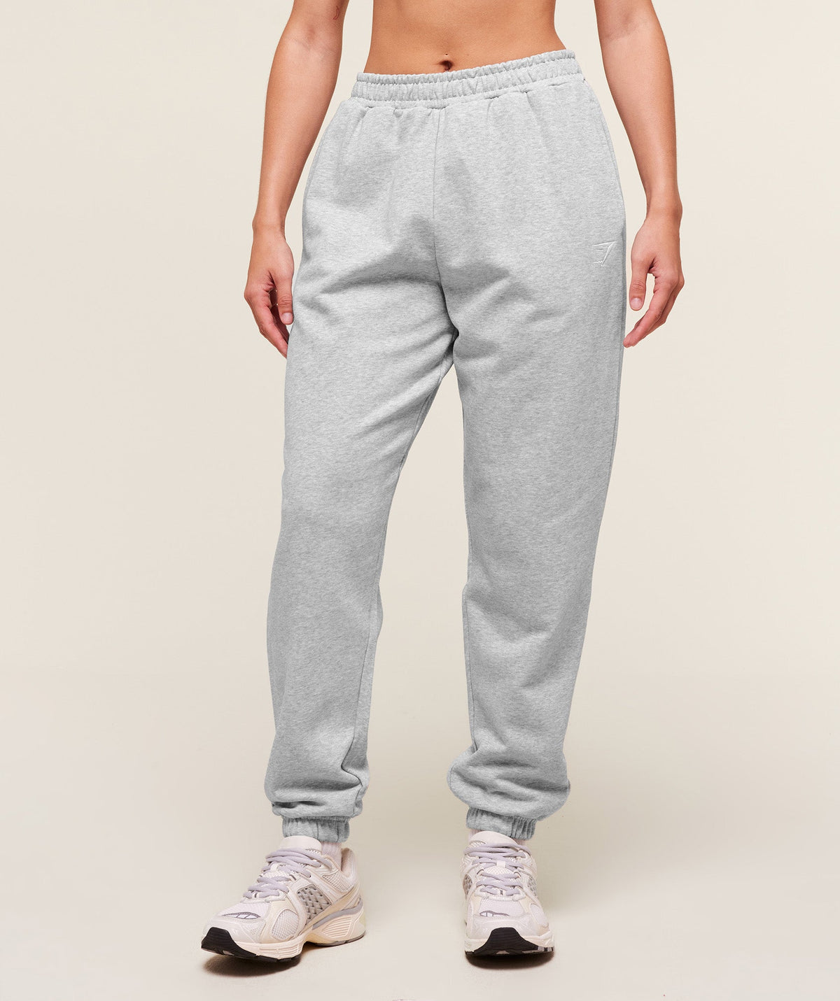 Training Fleece Joggers - Light Grey Core Marl
