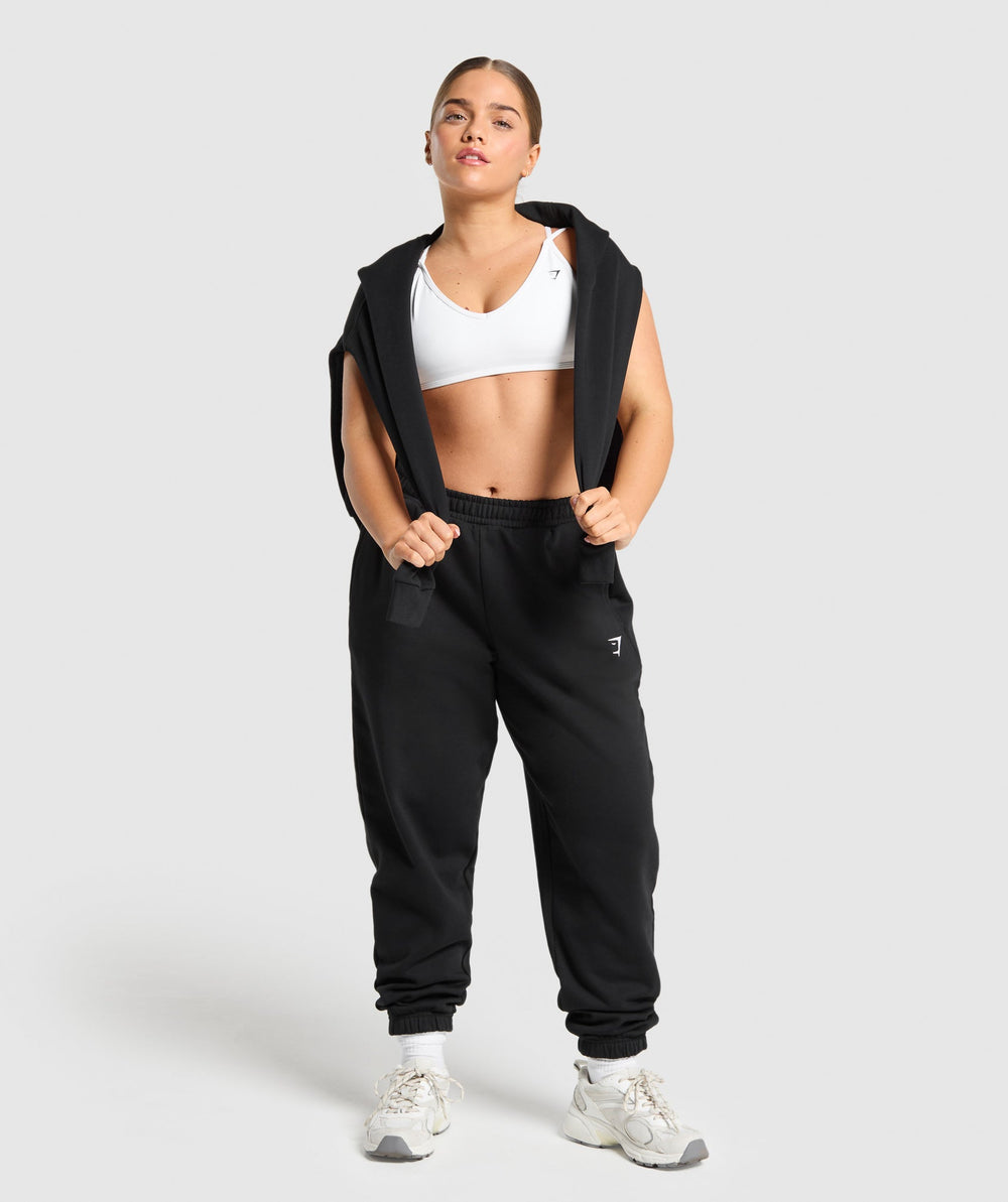 Training Fleece Short Joggers - Black