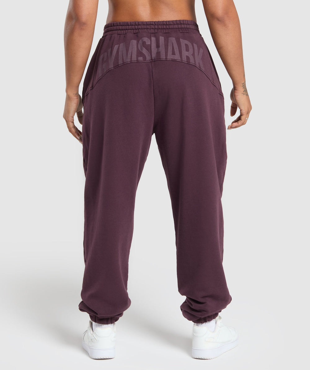 Power Washed Joggers - Depth Purple