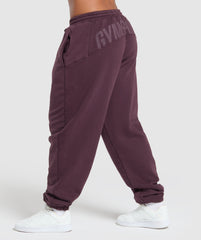 Power Washed Joggers - Depth Purple