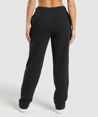 Lifting Straight Leg Joggers - Black