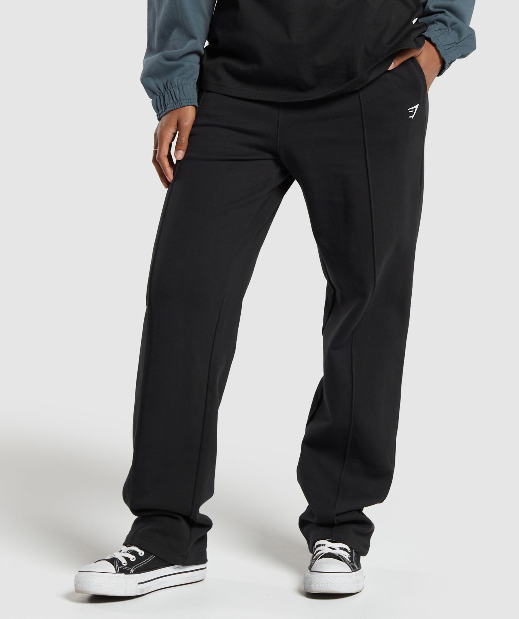Lifting Straight Leg Joggers - Black