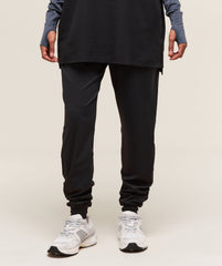 Covered Joggers - Black