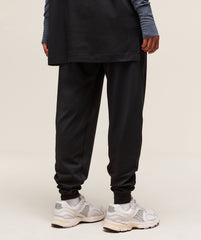 Covered Joggers - Black