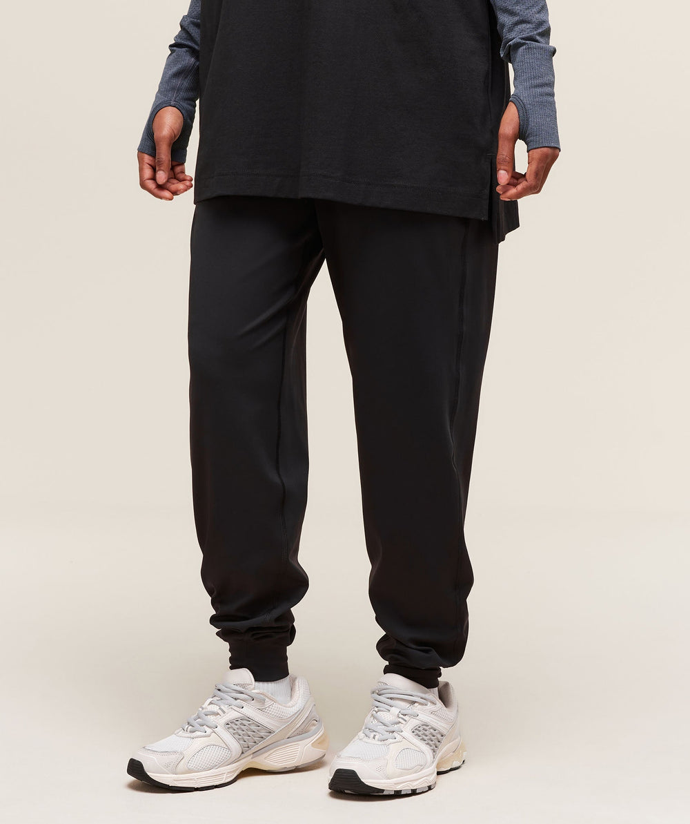Covered Joggers - Black