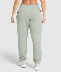 Campus Classics Graphic Joggers - Stone Grey