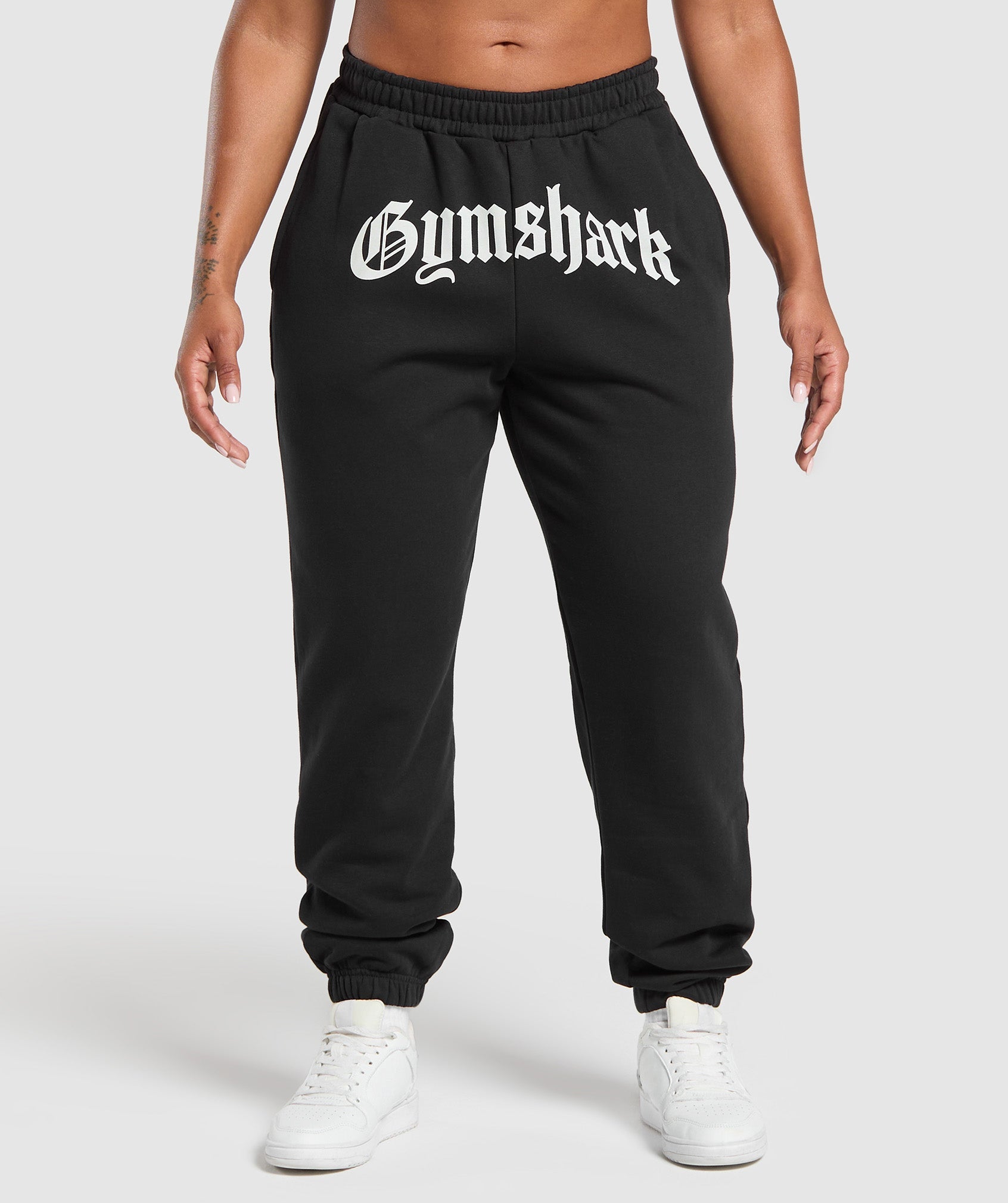 Strength Department Graphic Joggers - Black