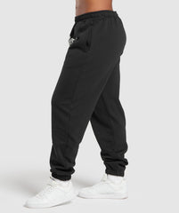 Strength Department Graphic Joggers - Black