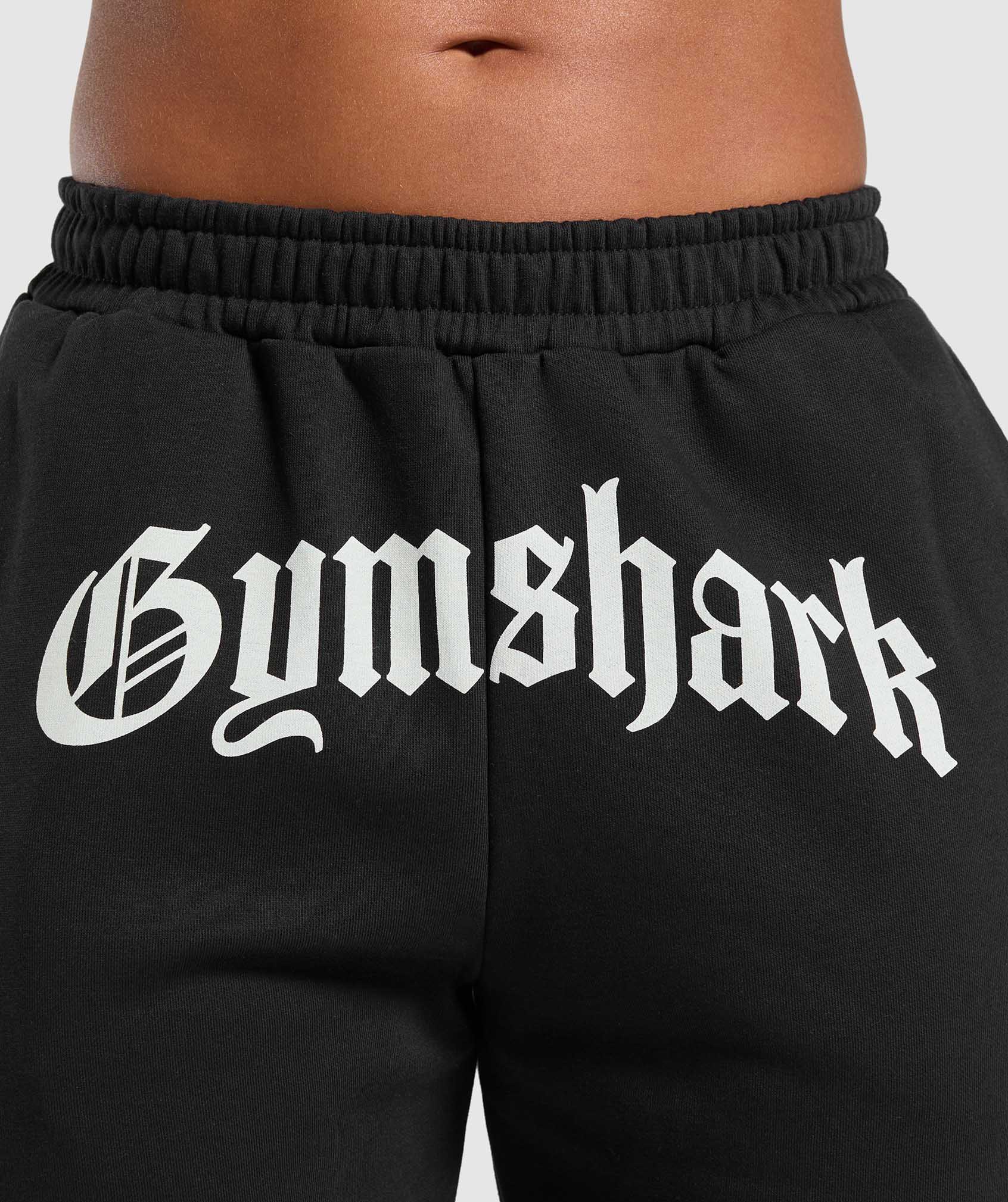 Strength Department Graphic Joggers - Black