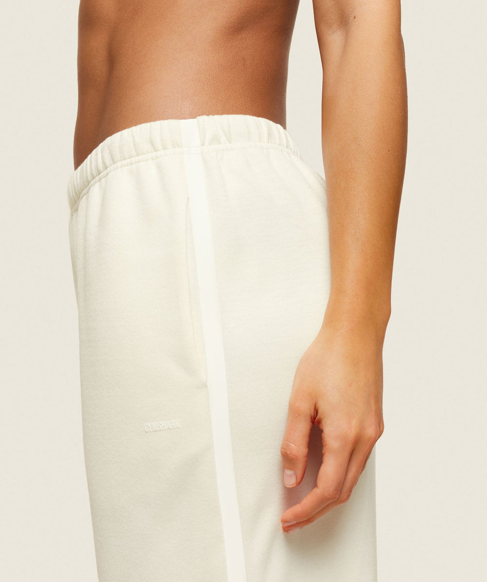Abstract Tech Jog Pant - Soft White