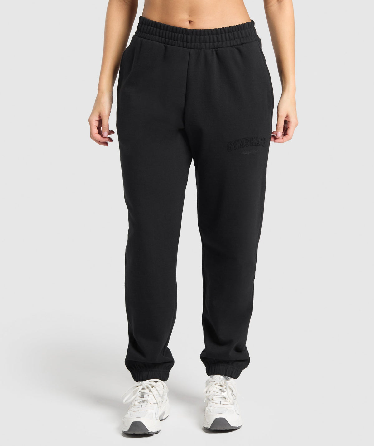 Campus Classics Graphic Joggers - Black