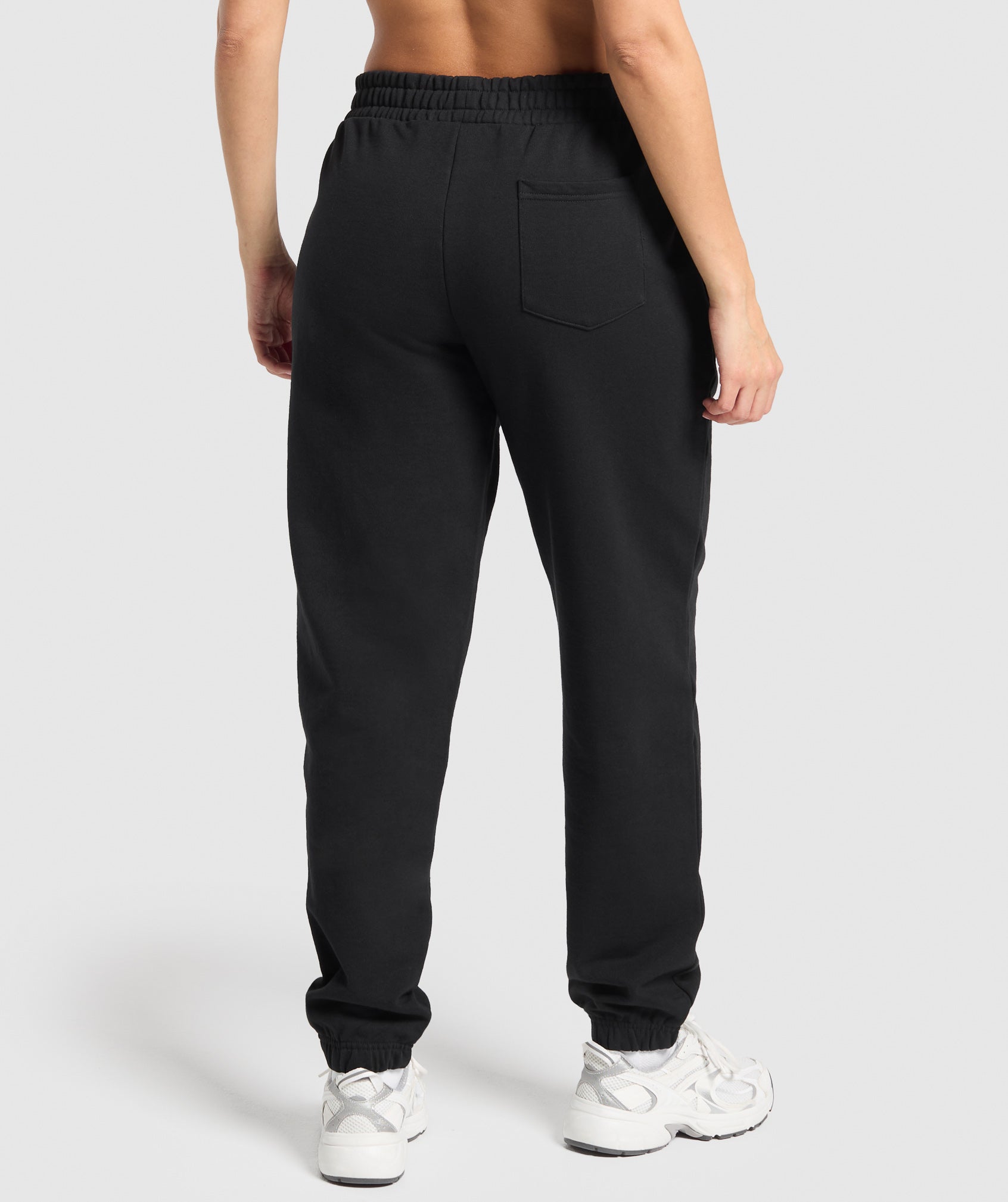 Campus Classics Graphic Joggers - Black