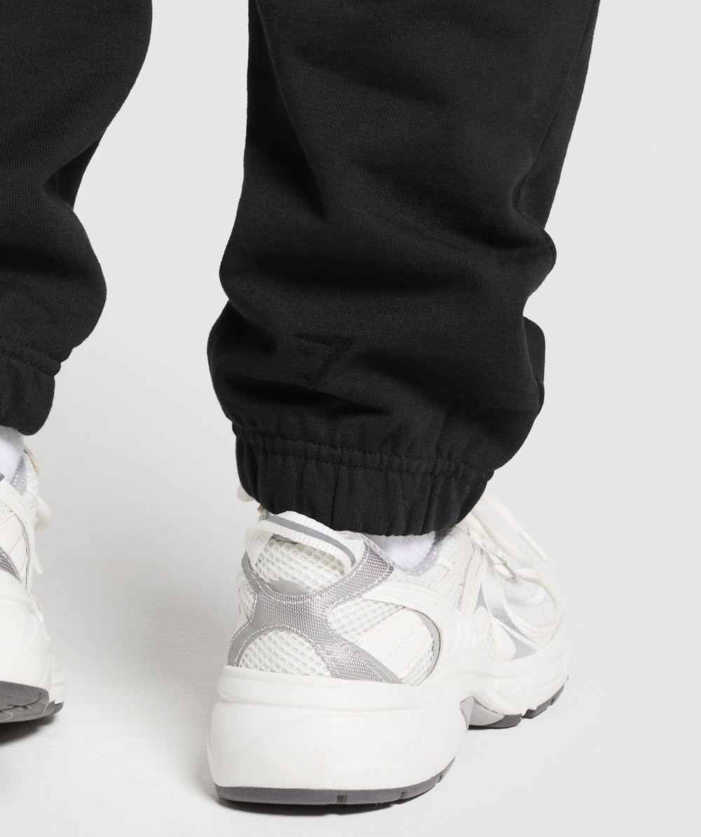 Campus Classics Graphic Joggers - Black