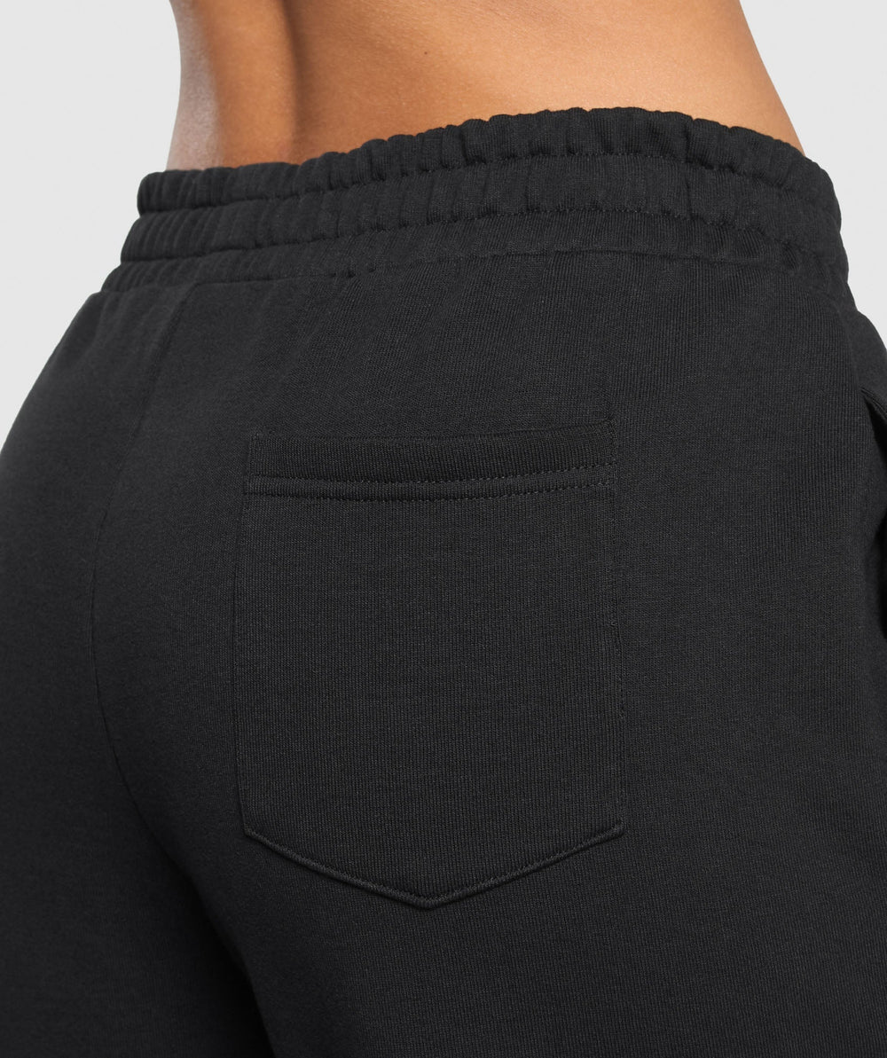 Campus Classics Graphic Joggers - Black